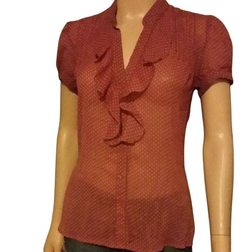 The Limited polka dot top S